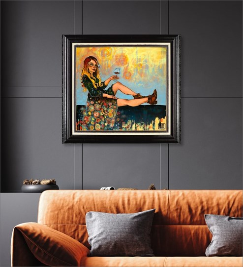 Boots Like These by Todd White - Limited Edition on Canvas wall setting